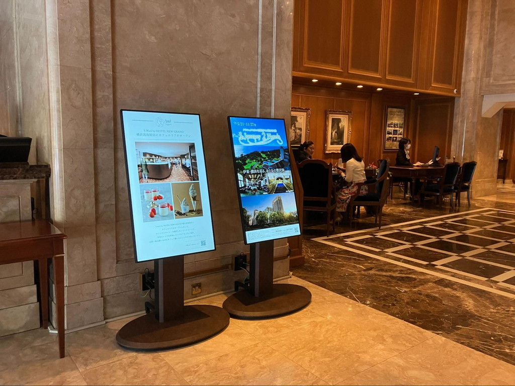 屋内用デジタルサイネージは43インチがおすめ！関連製品を紹介