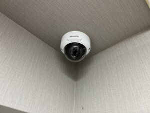 飲食店の防犯カメラ